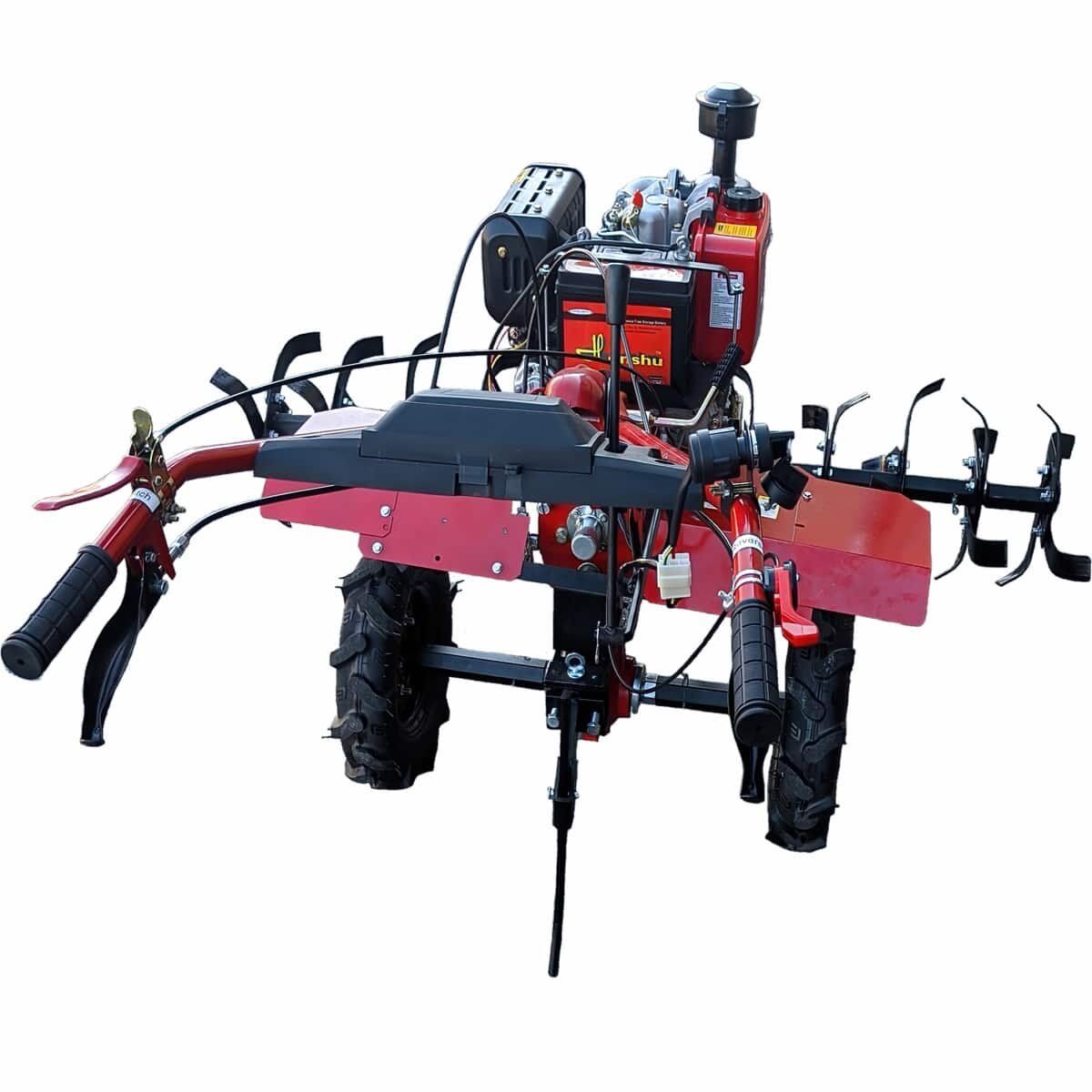 Motozappa 1WG6.3C 10 hp diesel fresa 125 cm acc.elettrica 2 alt=Motozappa 1WG6.3C 10 hp diesel fresa 125 avvio elettrico 1